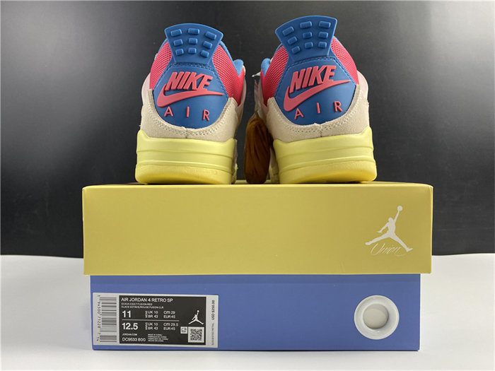 Jordan 4 Retro Union Guava Ice DC9533-800