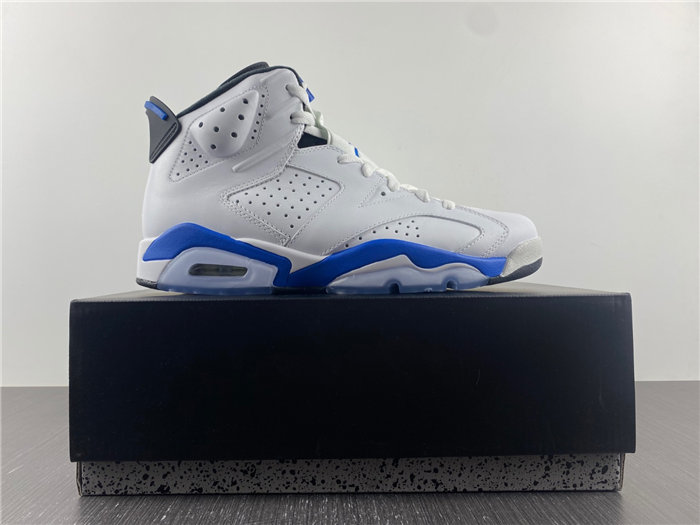 Jordan 6 Retro Sport Blue  384664-107