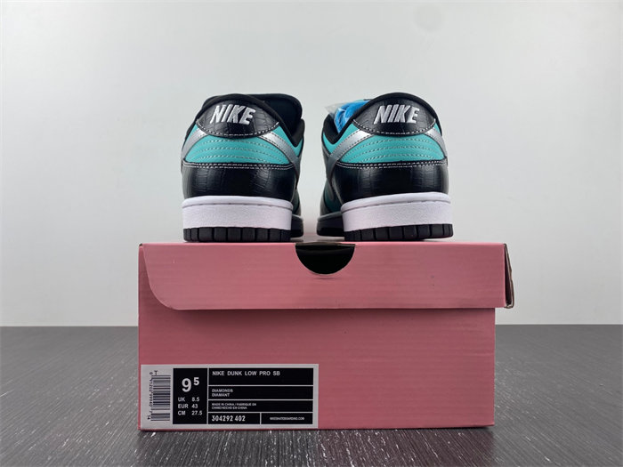 Nike SB Dunk Low Diamond Supply Co. Aqua Blue 304292-402