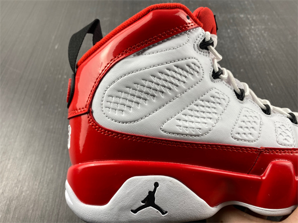 Jordan 9 Retro White Gym Red 302370-160L