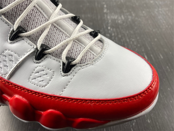 Jordan 9 Retro White Gym Red 302370-160L