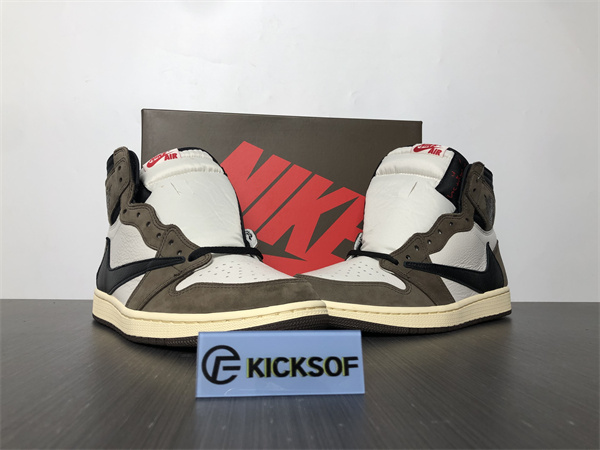 Jordan 1 Retro High OG SPTravis Scott Mocha
