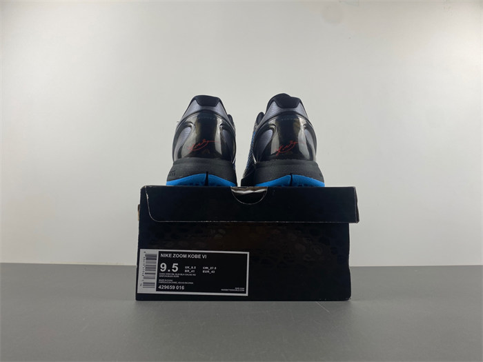 NIKE ZOOM KOBE 6 “DARK KNIGHT” 29659-016