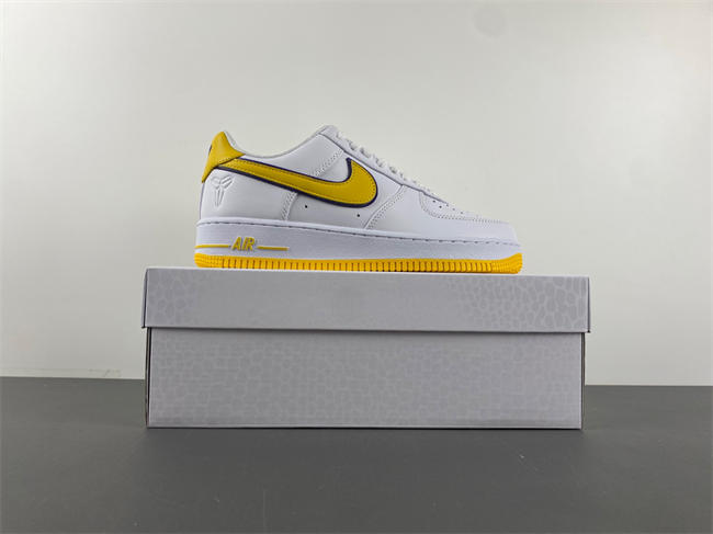 Nike Air Force 1 Low Retro QS Kobe Bryant Lakers Home FZ1151-100