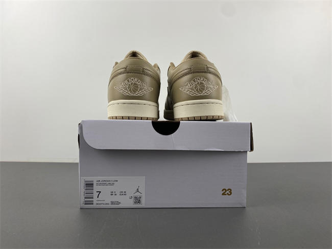 Air Jordan 1 Low Rattan Sail Desert Camo DC0774-203