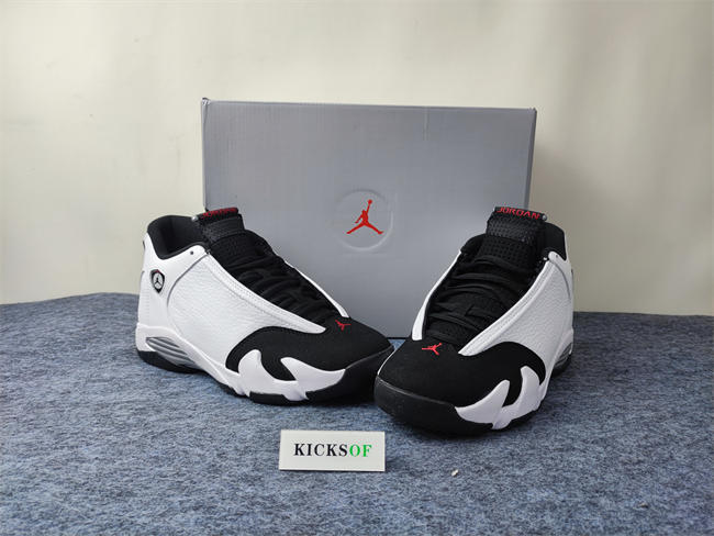 Air Jordan 14 Retro Black Toe 487471-160