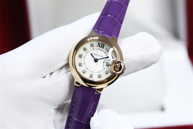 CARTIER 3K Blue Balloon 28mm Quartz 02