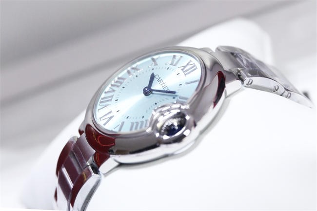 CARTIER 3K Blue Balloon 28mm Quartz 03