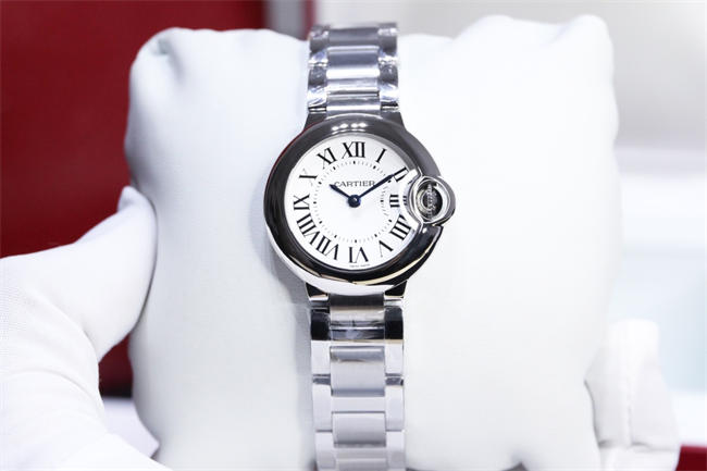 CARTIER 3K Blue Balloon 28mm Quartz 06