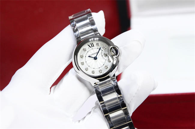 CARTIER 3K Blue Balloon 28mm Quartz 08